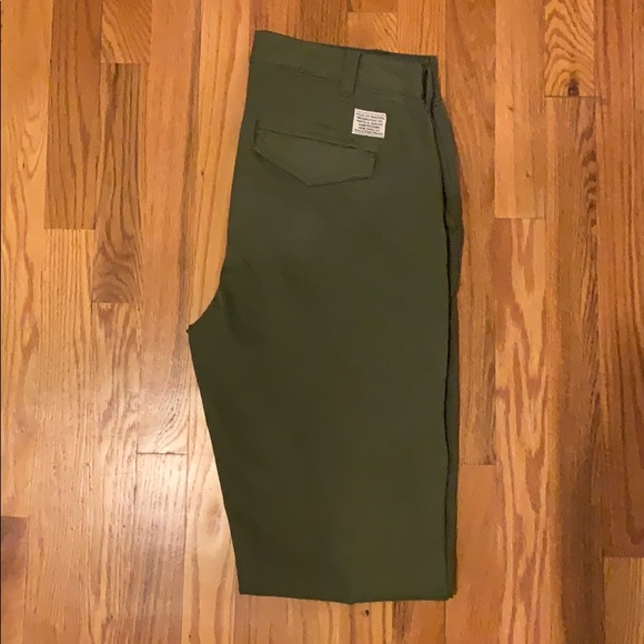 Deus Ex Machina Floyd Stretch Pant Olive Green - Picture 1 of 2